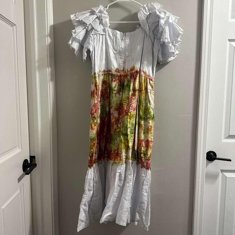 Busayo Folake Printed Ruffle Dress - Picture 11 of 13